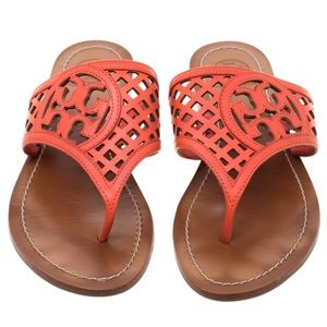 Tory Burch lattice sandals